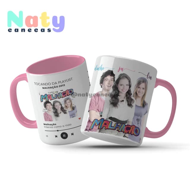 Caneca Personalizada Trilha Sonora Malhação 2012