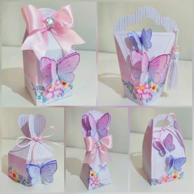 Kit 30 Lembrancinhas Jardim Encantado