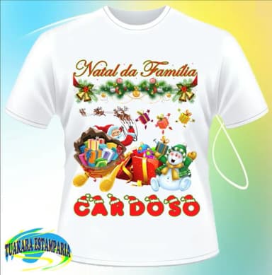 Camiseta Feliz Natal 2023 Papai Noel