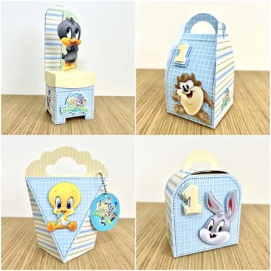 Kit 30 Lembrancinhas Looney Tunes