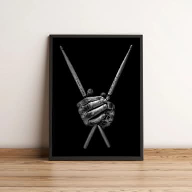 Quadros Baquetas de Baterista 38