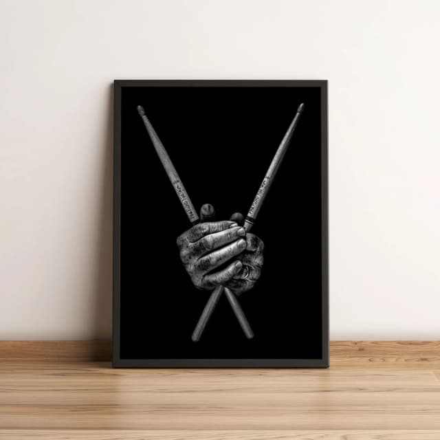 Quadros Baquetas de Baterista 38