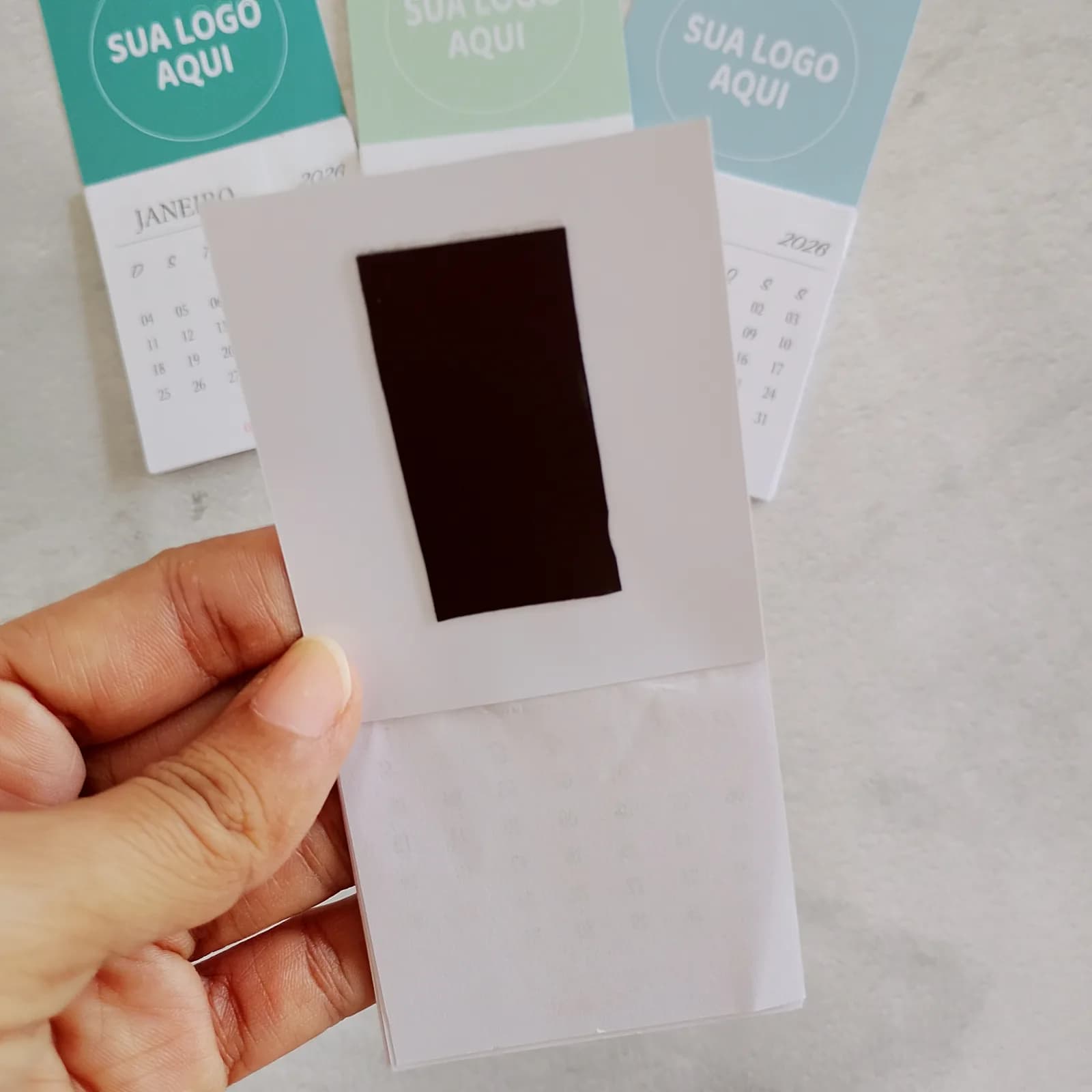 100 Mini Calendário 2027 /  imã de geladeira / Personalizado