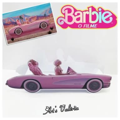 Caixinha Carro da Barbie