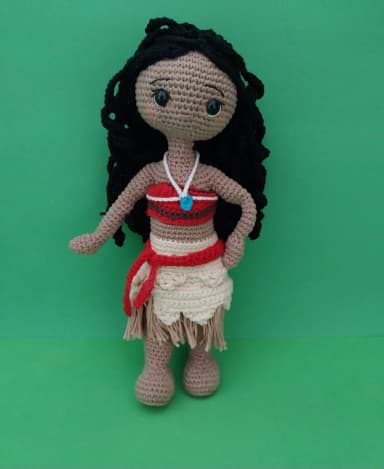 Moana amigurumi