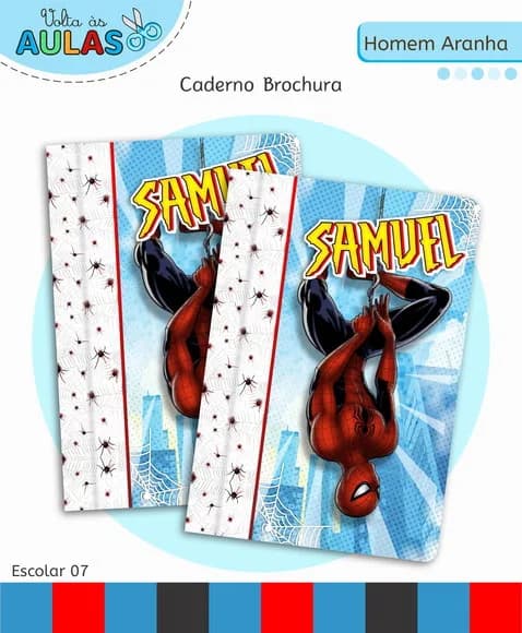 Caderno Brochurão Personalizado