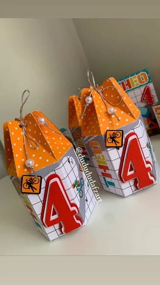 Kit 60 Lembrancinhas Bike