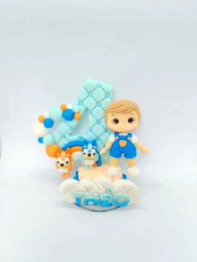 Vela Bluey Menino ( 1 a Anos)