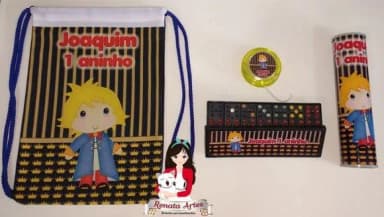 Kit Jogos na Mochila o Pequeno Príncipe