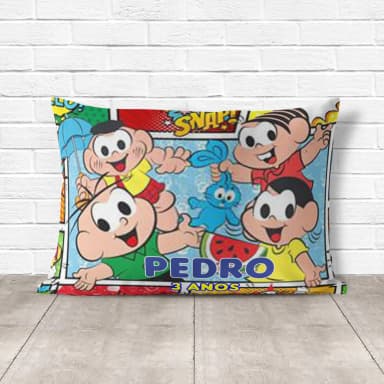 Almofada Personalizada lembrancinhas da Turma da Monica