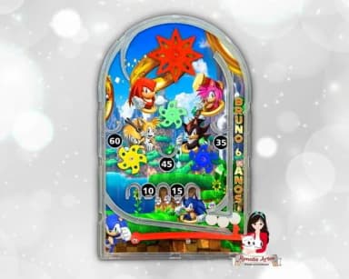 Pinball Fliperama Sonic