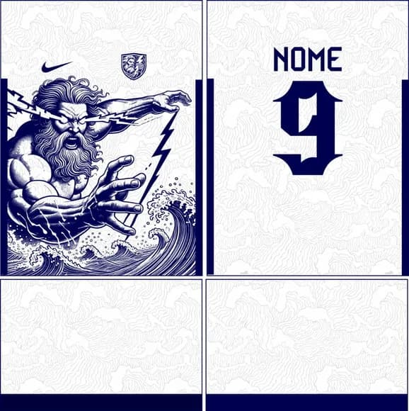 Arte Vetor Camisa Interclasse Zeus 281