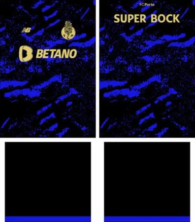 Arte Vetor Camisa Fc Porto Concept 2025