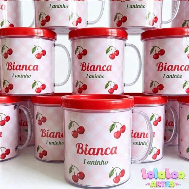 Caneca Cerejinha Personalizada