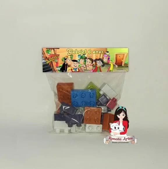 Blocos de Montar Personalizado Turma do Chaves
