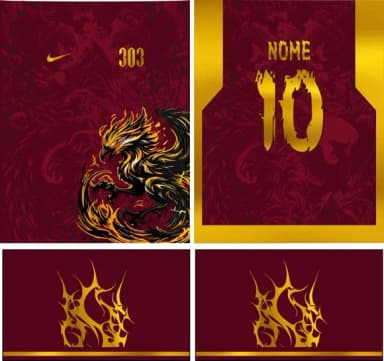 Arte Vetor Camisa Interclasse Fenix Mod-799