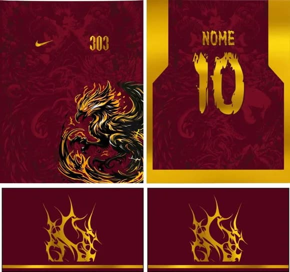 Arte Vetor Camisa Interclasse Fenix Mod-799