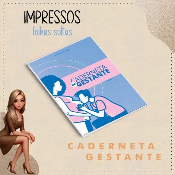 Impressos Caderneta Gestante - 2024/8ª Revisada