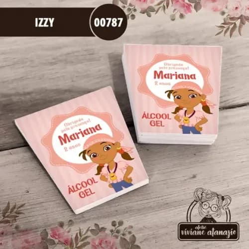 Adesivo Bisnaga Álcool Gel Izzy - 00787