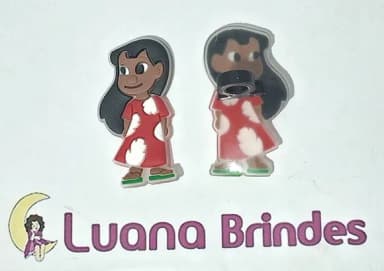 Ponteira P/lápis Lilo Emborrachado Pacote com 6 Unidades