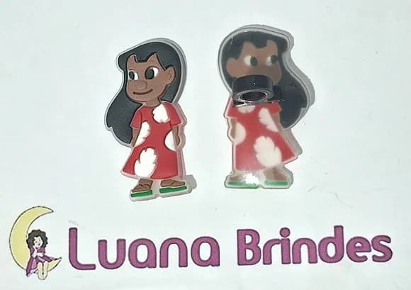 Ponteira P/lápis Lilo Emborrachado Pacote com 6 Unidades