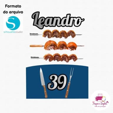 Arquivo Digital - Topo de Bolo Churrasco