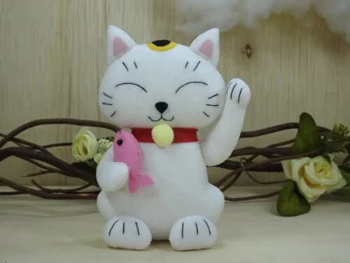 Maneki Neko Gato da Sorte * Chamar Chat