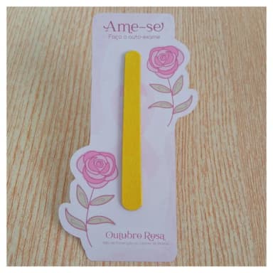 Porta Mini Lixa Outubro Rosa - Não Acompanha Lixa