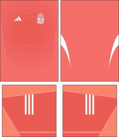 Arte Vetor Camisa Argentina Goleiro 2025