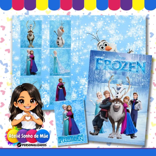 Album de Figurinhas Personalizados