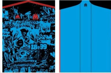 Vetor Camisa do marseille 2022
