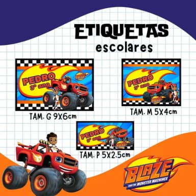 60 Etiquetas Escolares