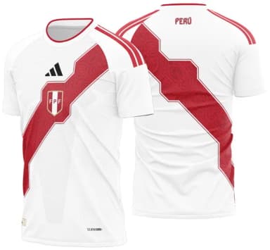 Arte Vetor Camisa Peru Local 2026
