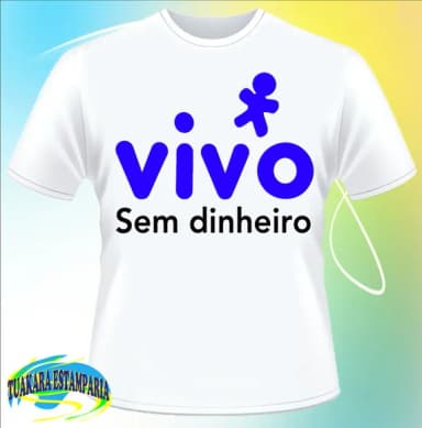 CAMISETA VIVO SEM DINHEIRO
