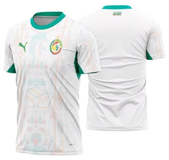 Arte Vetor Camisa Senegal Titular 2026-28