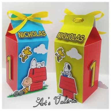 Caixa Milk do Snoopy