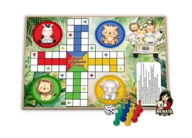 Jogo de Ludo Personalizado Safari
