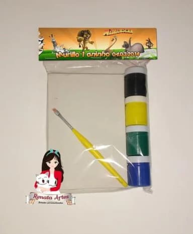 Kit Pintura Personalizado Madagascar