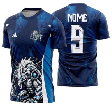 Arte Vetor Camisa Interclasse Lobo Mod-903