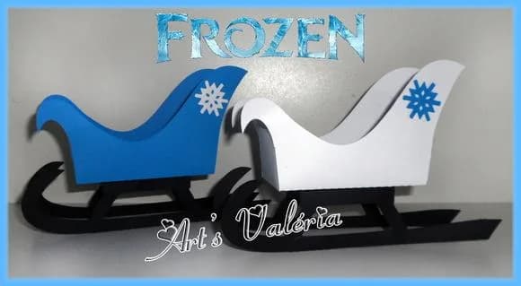 Trenó Frozen