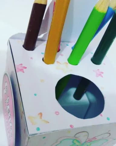 Caixa Kit Colorir - Qualquer Tema