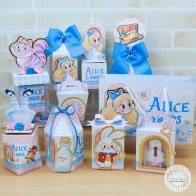 Kit de arquivos Alice no país das maravilhas 21433E8