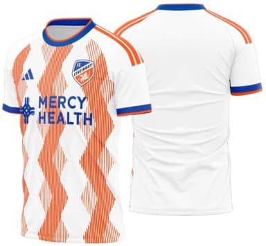 Arte Vetor Camisa Fc Cincinnati Visita 2026