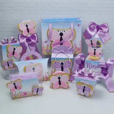 Kit 60 Lembrancinhas Jardim Encantado