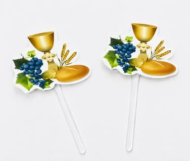 Toppers para doces primeira comunhão