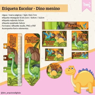 60 Etiquetas Escolares