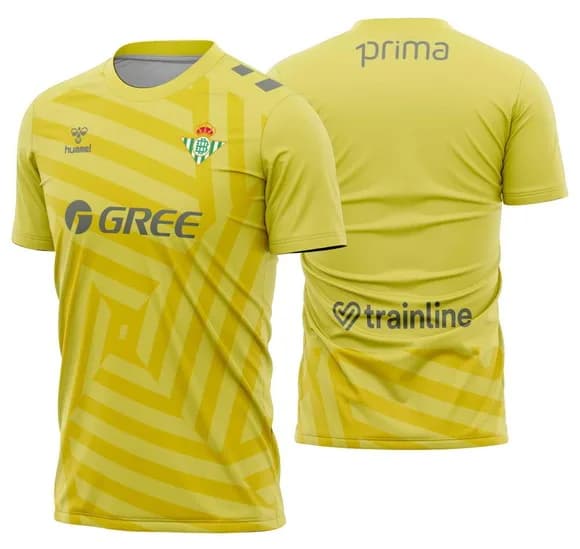 Arte Vetor Camisa Real Betis Goleiro 2025-2026