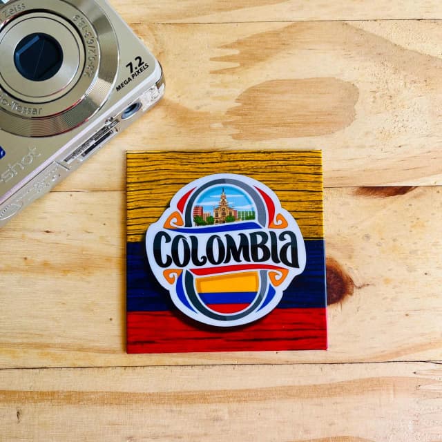 Imã Decorativo Lembrança - Colombia