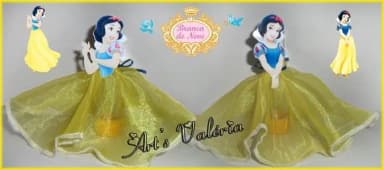 Tubete Branca De Neve Com Saia - Valor Unitário
