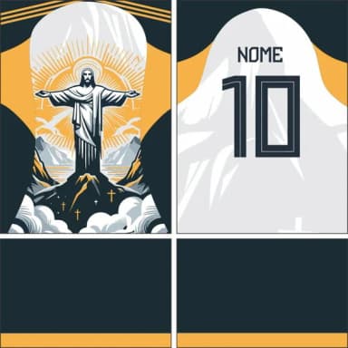 Arte Vetor Camisa Interclasse Cristo Mod-707